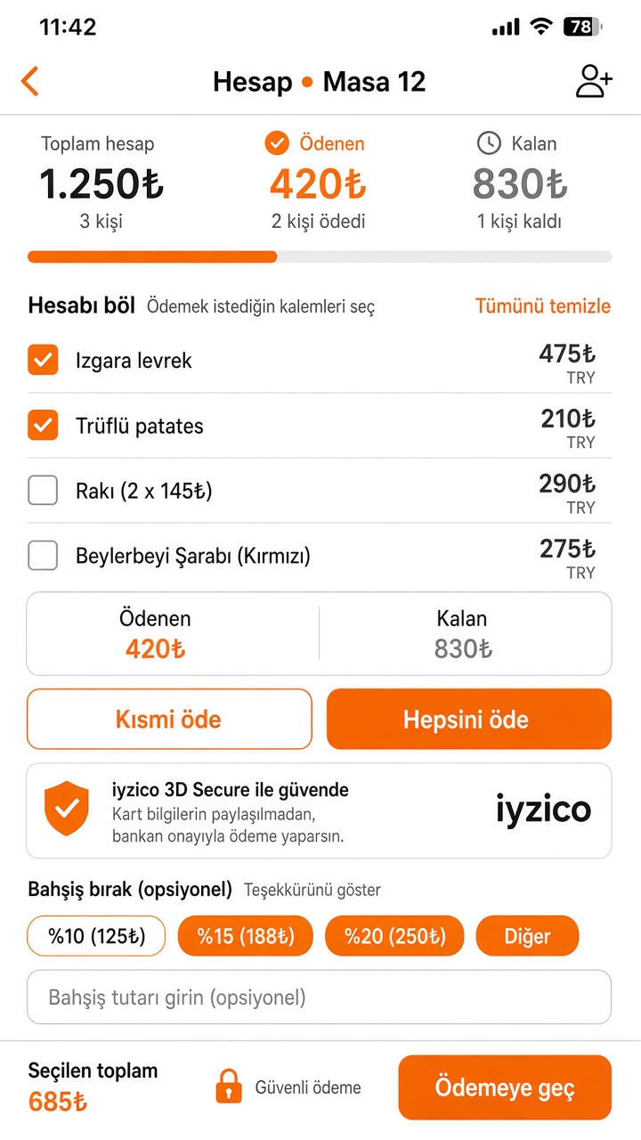 Hesap bölme
